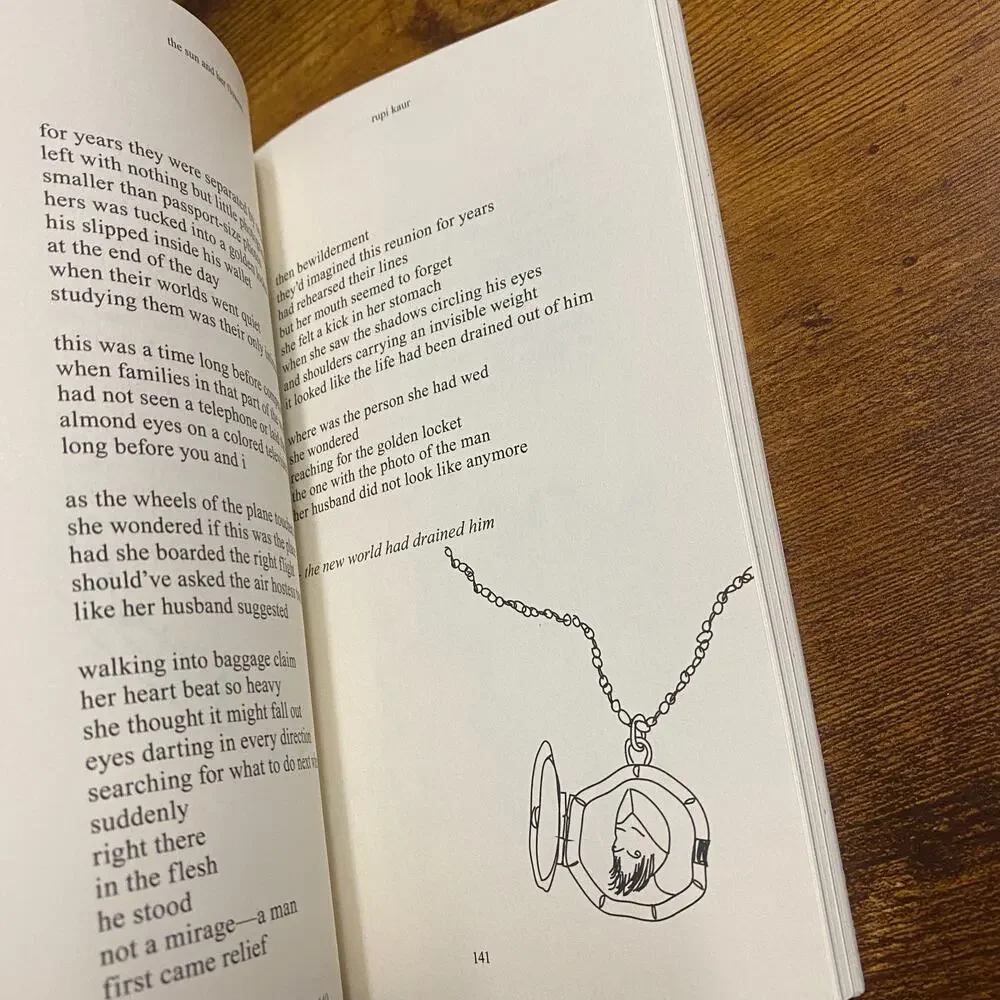 Sun and Her Flowers by Rupi Kaur (2017, Trade Paperback)
